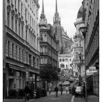 Ulice Josefská a Petrov