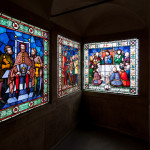 Vitráž ve vnitroboku